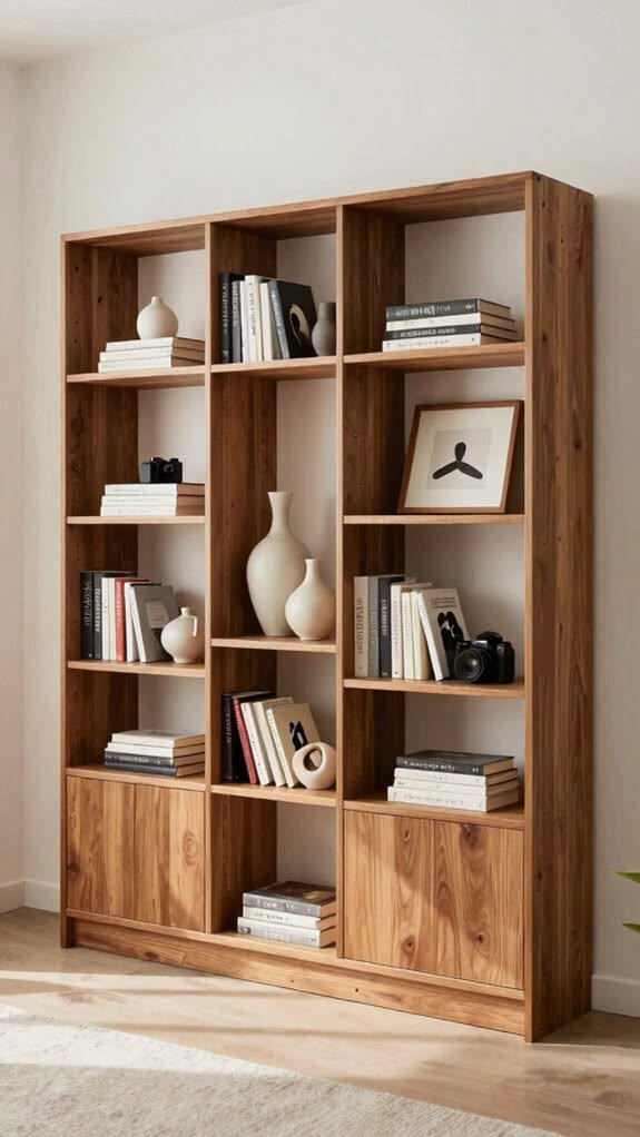 Bamboo Bookshelf (5‑tier)