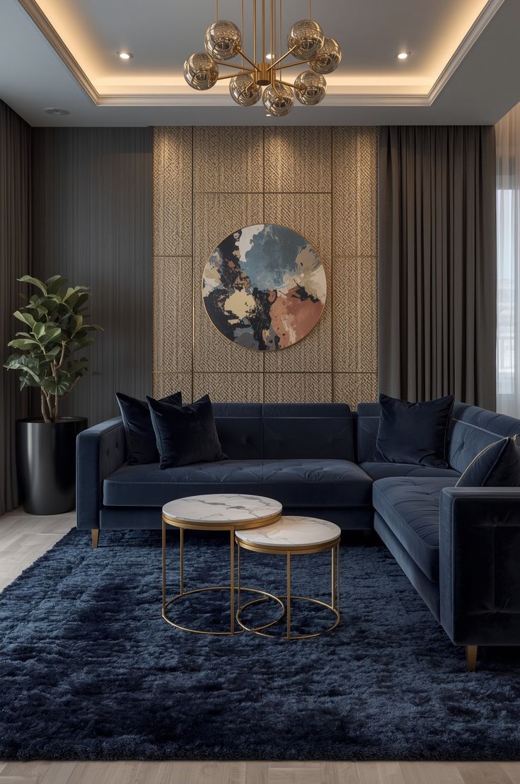Marina Velvet Sofa (3‑seater)